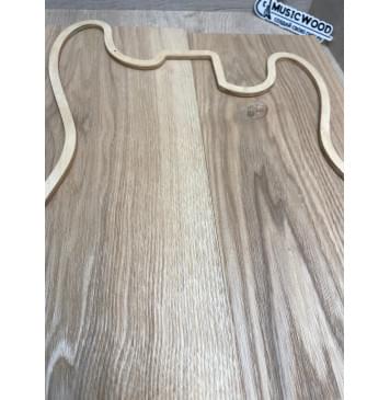 Ясень Дальневосточный заготовка корпуса Тангент А 47,2х171х465-455 мм, 2 шт, 667 кг/м3-10