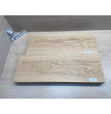 Ясень Дальневосточный заготовка корпуса Тангент АА 46,3х170х505-460 мм, 2 шт, 644 кг/м3-11