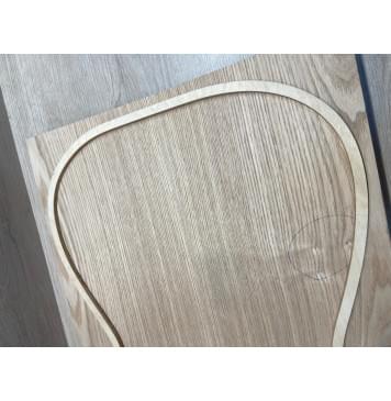 Ясень Дальневосточный заготовка корпуса Смешанный АА 44х180х510-450 мм, 2 шт, 696 кг/м3-5