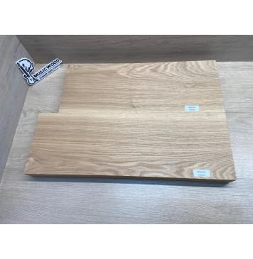 Ясень Дальневосточный заготовка корпуса Смешанный А 44х179х525-465 мм, 2 шт, 697 кг/м3-12