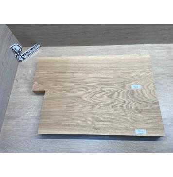 Ясень Дальневосточный заготовка корпуса Смешанный А 44х179х525-465 мм, 2 шт, 697 кг/м3-4