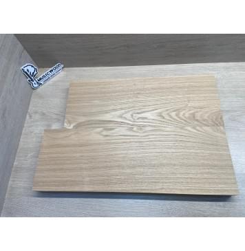 Ясень Дальневосточный заготовка корпуса Смешанный А 44х179х525-465 мм, 2 шт, 697 кг/м3-5