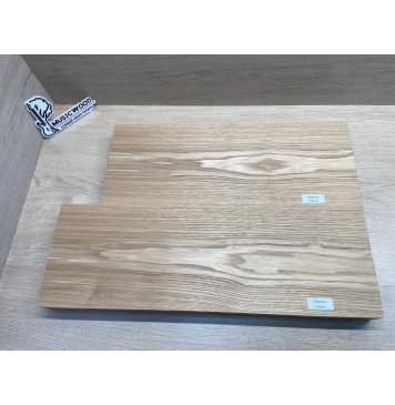 Ясень Дальневосточный заготовка корпуса Тангент АА 46,5х180х535-460 мм, 2 шт, 661 кг/м3 (уценка - сучки)-3