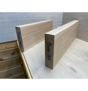 Ясень Дальневосточный заготовка корпуса Тангент АА 46,5х180х535-460 мм, 2 шт, 661 кг/м3 (уценка - сучки)-5