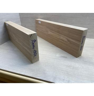 Ясень Дальневосточный заготовка корпуса Тангент АА 46,5х180х535-460 мм, 2 шт, 661 кг/м3 (уценка - сучки)-6