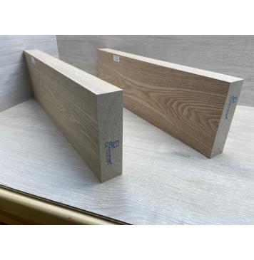 Ясень Дальневосточный Лёгкий заготовка корпуса Тангент АА 44,5х168х535 мм, 2 шт, 533 кг/м3 (уценка - сучки)-14