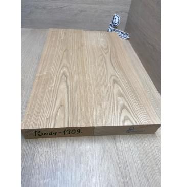 Ясень Дальневосточный Лёгкий заготовка корпуса Тангент ААА 45,5х166х535-525 мм, 2 шт, 520 кг/м3 (уценка - сучки)-4