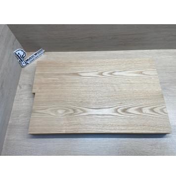 Ясень Дальневосточный Лёгкий заготовка корпуса Тангент ААА 45,5х166х535-525 мм, 2 шт, 520 кг/м3 (уценка - сучки)-0