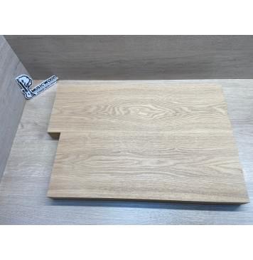 Ясень Дальневосточный Лёгкий заготовка корпуса Тангент АА 48,3х190х565-525 мм, 2 шт, 582 кг/м3-9