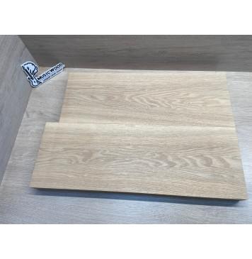 Ясень Дальневосточный Лёгкий заготовка корпуса Тангент АА 48,3х190х550-510 мм, 2 шт, 540 кг/м3 (уценка - сучки)-1