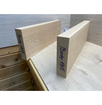 Ясень Дальневосточный Лёгкий заготовка корпуса Тангент АА 48,3х190х550-510 мм, 2 шт, 540 кг/м3 (уценка - сучки)-10
