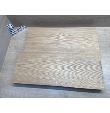 Ясень Дальневосточный Лёгкий заготовка корпуса Тангент АА 50х218х555-520 мм, 2 шт, 579 кг/м3-1