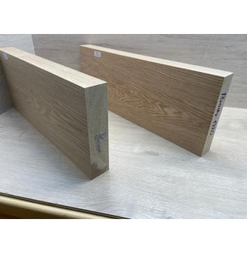 Ясень Дальневосточный Лёгкий заготовка корпуса Тангент АА 50х218х555-520 мм, 2 шт, 579 кг/м3-14