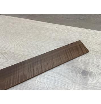 Орех Грецкий Волнистый Печёный 180гр заготовка накладки для электрогитары Радиал ААА Волна ААА 9х70-56х540 мм-1