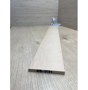 Клён Белый заготовка накладки для бас-гитары Радиал АА 8х92х740 мм-1