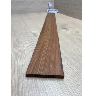 Палисандр Бразильский Сантос заготовка накладки для бас-гитары Радиал АА 9х80-75х730 мм-4