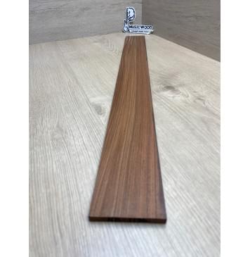 Палисандр Бразильский Сантос заготовка накладки для бас-гитары Радиал АА 9х80-75х730 мм-3