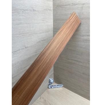 Палисандр Бразильский Сантос заготовка накладки для бас-гитары Радиал АА 9х80-75х730 мм-9