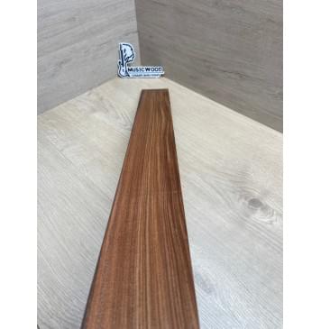 Палисандр Бразильский Сантос заготовка накладки для бас-гитары Радиал АА 9х80-75х730 мм-12