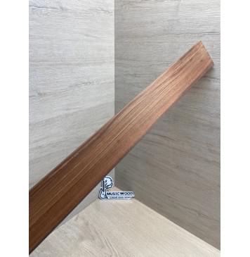 Палисандр Бразильский Сантос заготовка накладки для бас-гитары Радиал АА 9х75-63х730 мм-13