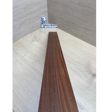 Палисандр Бразильский Сантос заготовка накладки для бас-гитары Радиал АА 9х75-63х730 мм-11