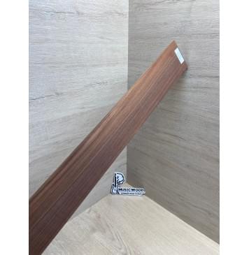Палисандр Бразильский Сантос заготовка накладки для бас-гитары Радиал АА 9х75-63х730 мм-9