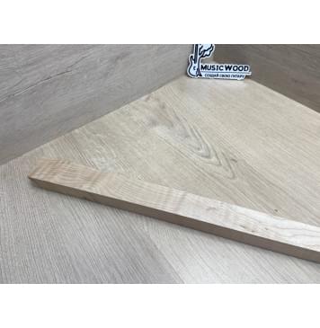 Клён Белый Явор, Волнистый Универсальная заготовка Смешанный А Волна ААА 28х43-17.5х755 мм-3