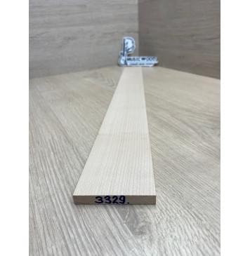 Клён Белый заготовка накладки для электрогитары Радиал ААА 9х67-54х530 мм-3