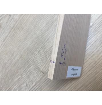 Клён Белый заготовка накладки для электрогитары Радиал ААА 9х67-54х530 мм-4