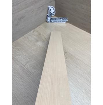 Клён Белый заготовка накладки для электрогитары Радиал ААА 9х67-54х530 мм-1