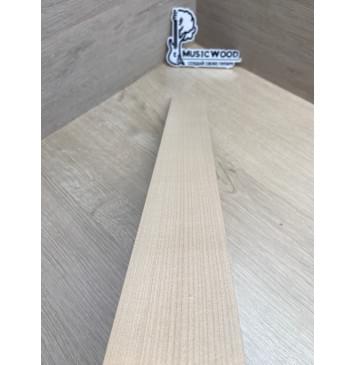 Клён Белый заготовка накладки для электрогитары Радиал ААА 9х67-54х530 мм-2