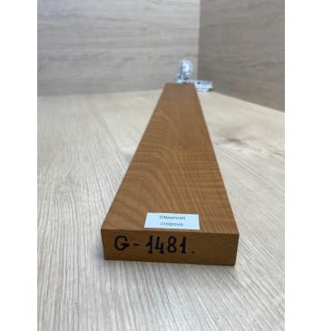 Клён Волнистый Печеный 180гр заготовка грифа электрогитары Смешанный АА Волна АА 27х92х730 мм -4