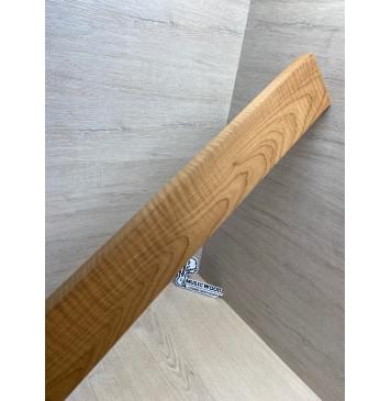 Клён Волнистый Печеный 180гр заготовка грифа электрогитары Смешанный АА Волна АА 27х92х730 мм -16