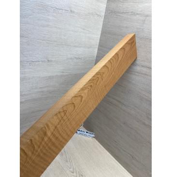 Клён Волнистый Печеный 180гр заготовка грифа электрогитары Смешанный АА Волна АА 27х92х730 мм -15