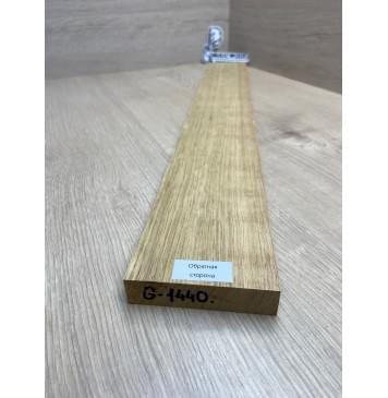 Корина Белая (Лимба-Офрам) заготовка для грифа электрогитары Радиал ААА 21х95х705 мм-4