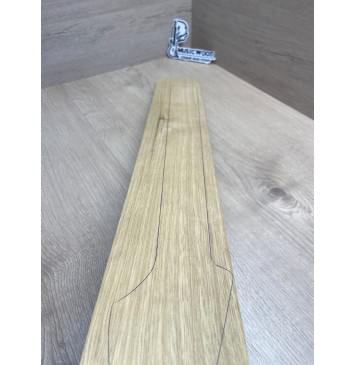 Корина Чёрная (Лимба-Офрам) заготовка грифа электрогитары Радиал АА 19.5х95х750 мм-3