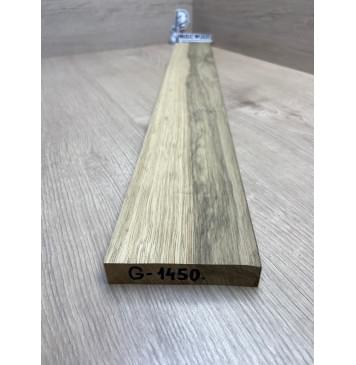 Корина Чёрная (Лимба-Офрам) заготовка грифа электрогитары Радиал АА 19.5х95х750 мм (Уценка-червоточина)-1