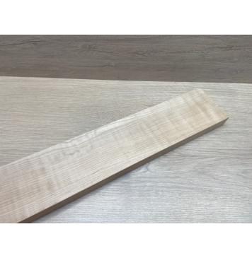 Клён Белый Явор, Волнистый заготовка грифа для электрогитары Радиал А Волна АА 28х105-87х755 мм-13