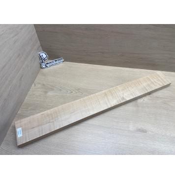 Клён Белый Явор, Волнистый заготовка грифа для электрогитары Радиал А Волна АА 28х105-87х755 мм-0