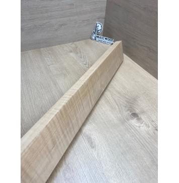 Клён Белый Явор, Волнистый заготовка грифа для электрогитары Радиал А Волна АА 28х105-87х755 мм-12