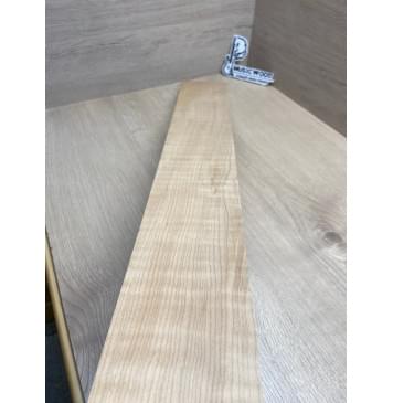 Клён Белый Явор, Волнистый заготовка грифа для электрогитары Радиал А Волна АА 28х105-87х755 мм-1