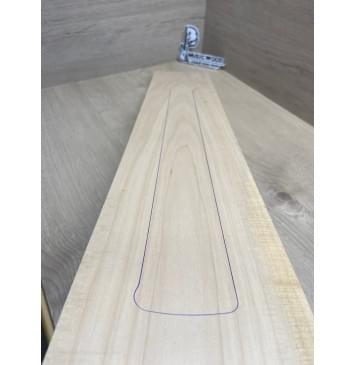 Клён Белый заготовка грифа для электрогитары Тангент ААА 28.5х135х715 мм-1