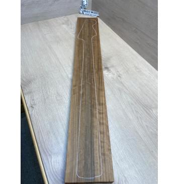 Овенгкол заготовка грифа для бас-гитары Радиал АА 27х(50-23-50)х860 мм - из 3х частей-16