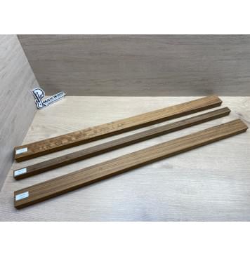 Овенгкол заготовка грифа для бас-гитары Радиал АА 27х(50-23-50)х860 мм - из 3х частей-11