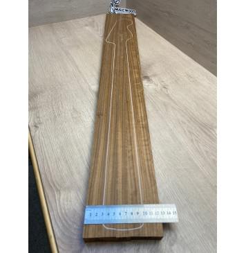 Овенгкол заготовка грифа для бас-гитары Радиал ААА 28х(50-23-50)х905 мм - из 3х частей-4