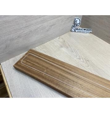 Овенгкол заготовка грифа для бас-гитары Радиал ААА 28х(50-22-50)х905 мм - из 3х частей-5