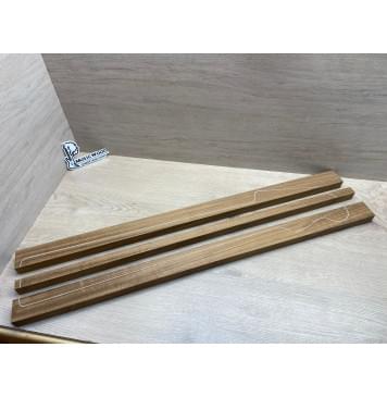 Овенгкол заготовка грифа для бас-гитары Радиал ААА 28х(50-22-50)х905 мм - из 3х частей-0