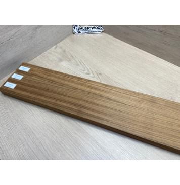 Овенгкол заготовка грифа для бас-гитары Радиал ААА 28х(50-22-50)х905 мм - из 3х частей-12