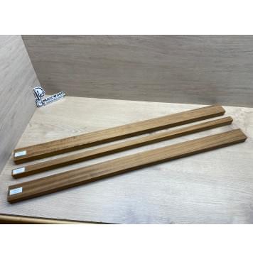 Овенгкол заготовка грифа для бас-гитары Радиал ААА 28х(50-22-50)х905 мм - из 3х частей-10