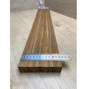 Овенгкол заготовка грифа для электрогитары Радиал ААА 27.5х(49-22.5-49)х750 мм - из 3х частей-1